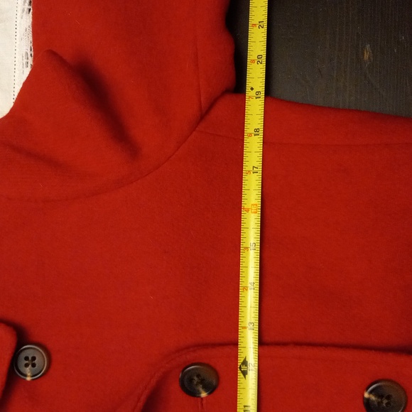 J. Crew winter coat red, size 6P. NWT - Picture 5 of 7
